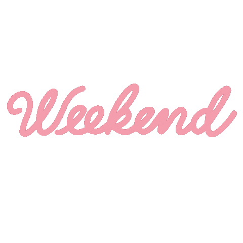 Text Weekend Sticker