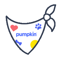 Dog Bandana Sticker by Pumpkin