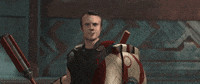morphin happy yes marvel france GIF