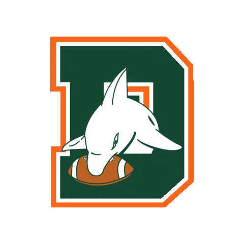 DolphinsAncona football logo american football dolphins Sticker