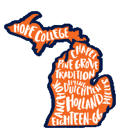 Go Hope Sticker by Hope College
