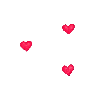 sarahpecorino heart pink blue red Sticker