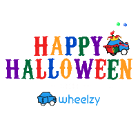Halloween Horror Sticker by Wheelzy