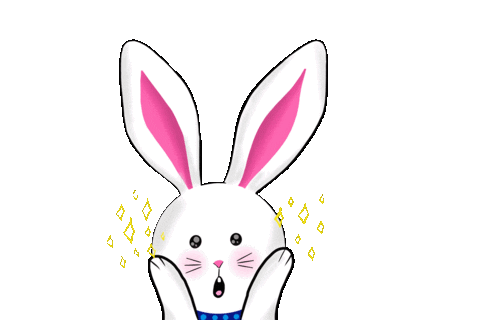 Bunny Bubbles Sticker