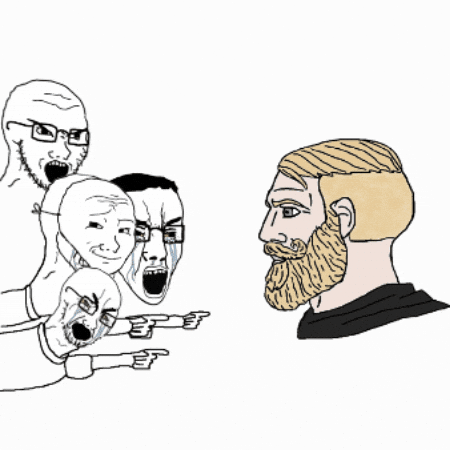 basedchadhq giphygifmaker meme crypto chad GIF