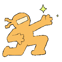 Ninja2 Sticker by Rudo Co.