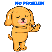 No Problem Ok Sticker by My Girly Unicorn