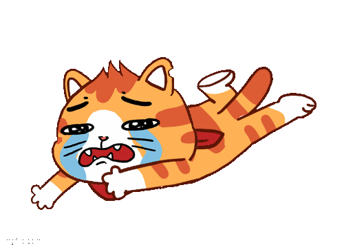 Sad Cry Sticker