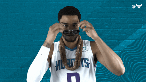 Michigan Basketball Sport GIF by Charlotte Hornets