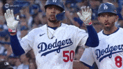 Celebrate Los Angeles Dodgers GIF by MLB