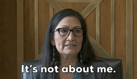 Deb Haaland Confirmation Hearing GIF by GIPHY News
