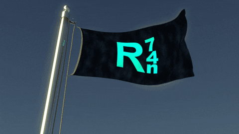 R74n giphyupload logo wave flag GIF