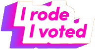 Vote Voting Sticker by Lyft