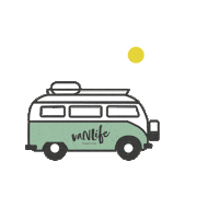 Camper Sticker by vaNLife magazine