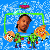 Pizza Eat GIF by Nuttz