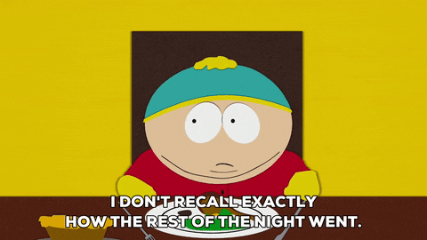 can't remember eric cartman GIF by South Park 