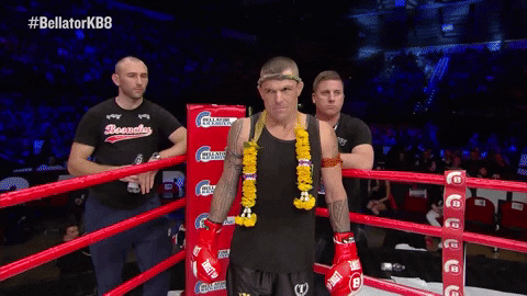 john wayne parr smile GIF by Bellator