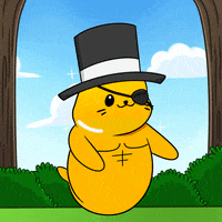 Top Hat Dancing GIF by Sappy Seals Community