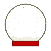 Christmas Snow Sticker