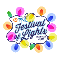 Christmas Holiday Sticker by Cincinnati Zoo