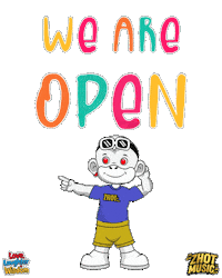 Open For Business Hello Sticker by Zhot Music