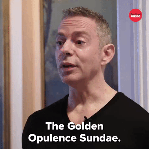 The Golden Opulence Sundae