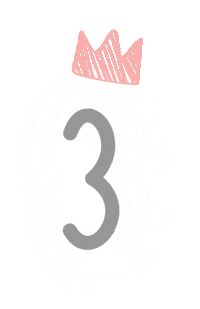 soymonalisa 3 number three numero Sticker