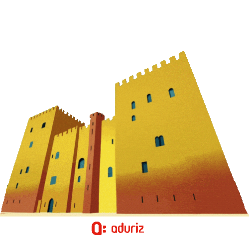 Burgos Castillo Sticker by Aduriz