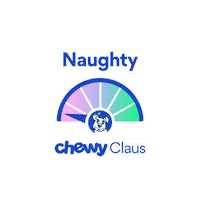 Naughty Dog Sticker by Chewy