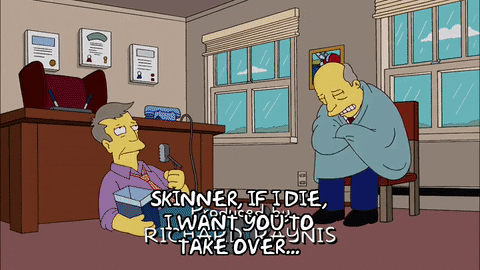 Season 20 School GIF by The Simpsons