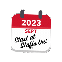Student Staffsuni Sticker by Staffordshire University