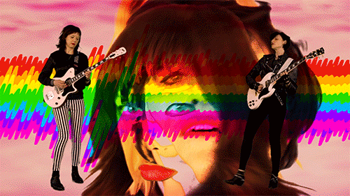 rocking out mary timony GIF by Merge Records