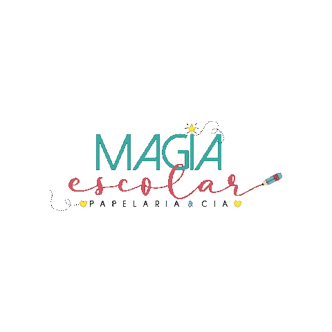 MagiaEscolarPapelaria giphygifmaker magia papelaria pelotas Sticker