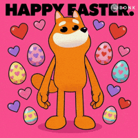 Appearing Easter Eggs GIF by BONK