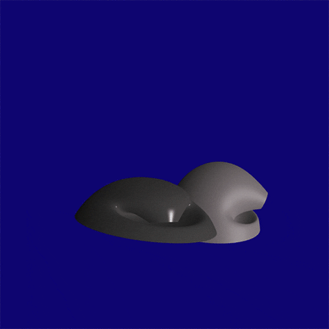 kubamatuszczak gif loop blue blender GIF