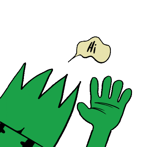 Wave Hello Sticker by Fifthpower