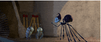 black widow lol GIF by Disney Pixar