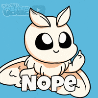 No Way Not Today GIF by Christophers Genie