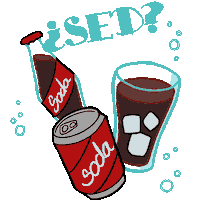 Drink Soda Sticker by BARBACOAMX