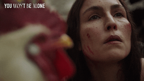 Noomi Rapace Chicken GIF by Madman Films