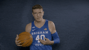 Byu Basketball Gocougs GIF by BYU Cougars