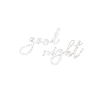 Good Night Sticker by Nadine Meier