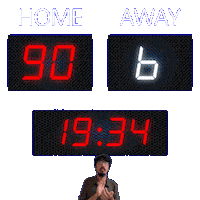 6 Away Sticker