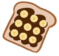 organicallybecca sweat toast werk it avocadotoast Sticker