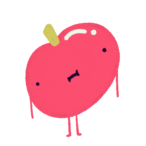 Queen Apple Sticker