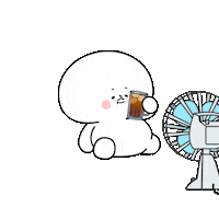 Refreshing Heat Wave Sticker by Hai Dudu