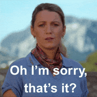 No More Whatever GIF by Blake Lively Fan