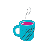 Tasse Gluhwein Sticker by SWM Magdeburg