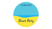 Beach Party Summer Sticker by Party Island Curacao