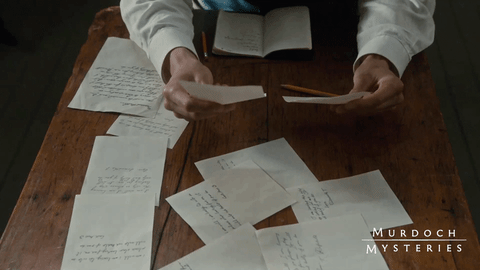 Working Thomas Craig GIF by Murdoch Mysteries